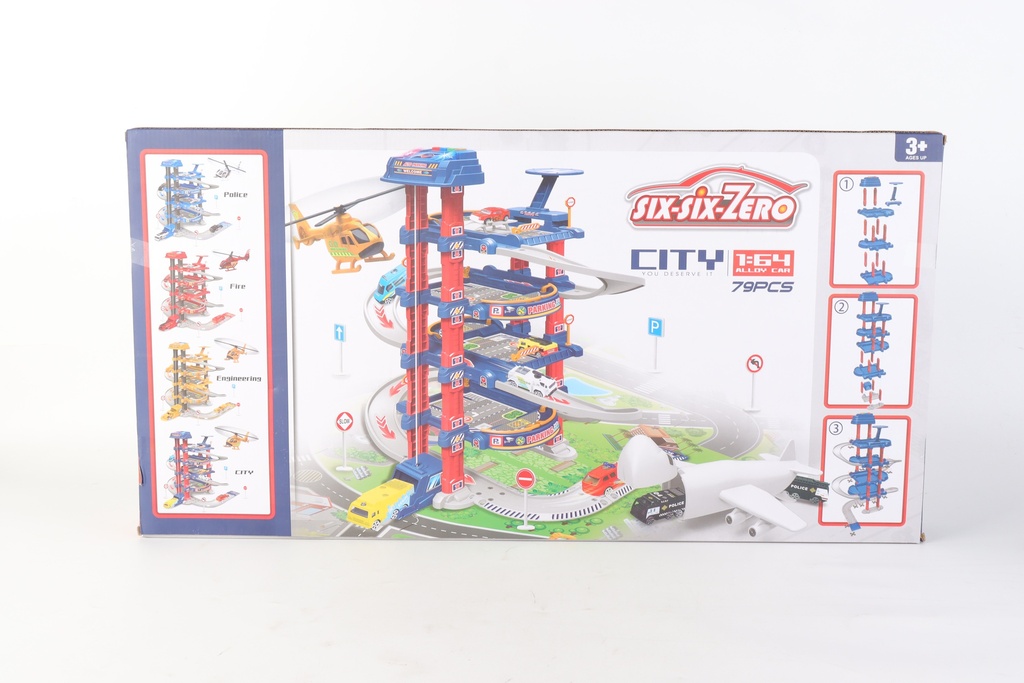 SIX - SIX - ZERO CITY - GRAND GARAGE AVEC ACCESSOIRES_4