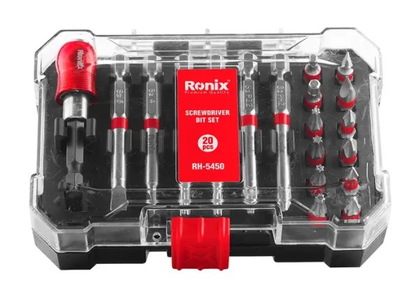 RONIX  Jeu d'embouts de tournevis (20 pièces) RH-5450