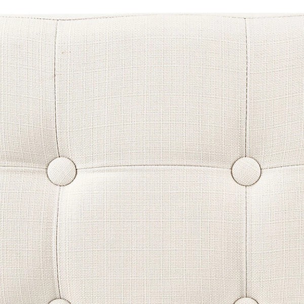pouf pliable double lysandre bge, beige