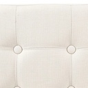 pouf pliable double lysandre bge, beige