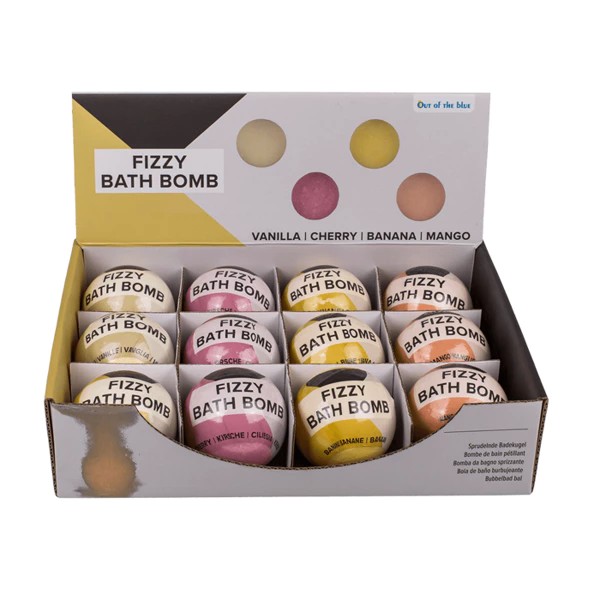 Boule de bain moussante, fruitée, env.180 g,