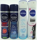 Déodorant en spray Nivea 150 ml, lot de 15
