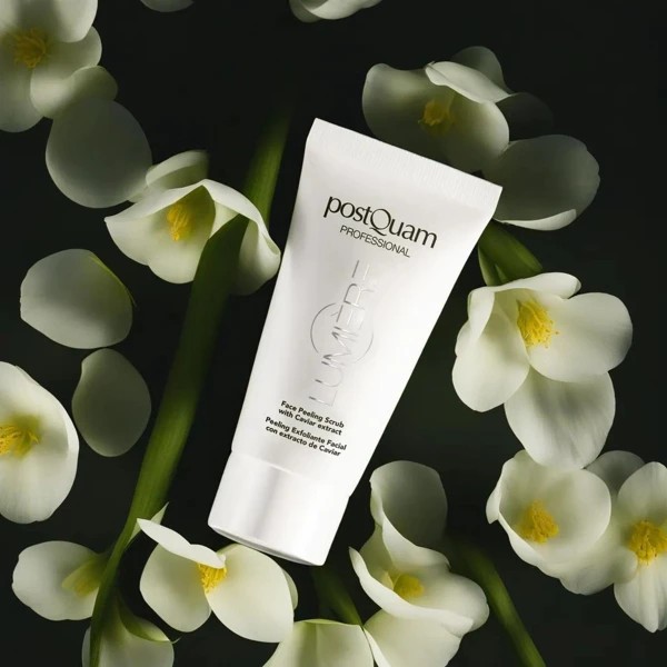 Gommage peeling visage lumière à l'extrait de caviar 75ml