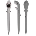 Stylo à bille, requin, 18,5 cm.