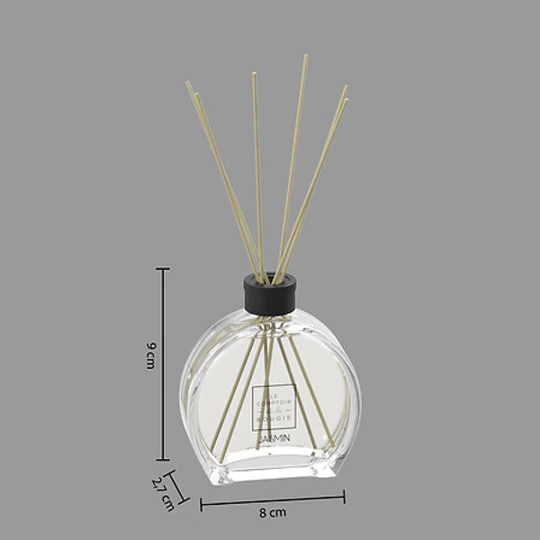 Diffuseur verre haly jasm 50ml, transparent