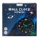 Horloge murale, Espace, brille dans le noir