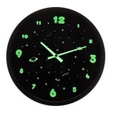 Horloge murale, Espace, brille dans le noir
