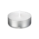 Bougie chauffe-plat x50 many blanche D3.7 blanc
