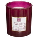 Bougie votive verre mael expo assiette 190g