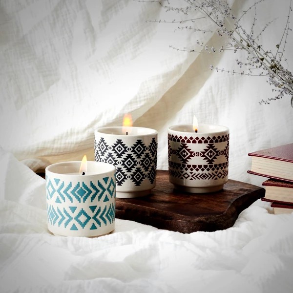 Bougie parfume la collection origine, 3-fois asso