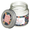 Bougie votive verre moni monoi 65g, multicolore