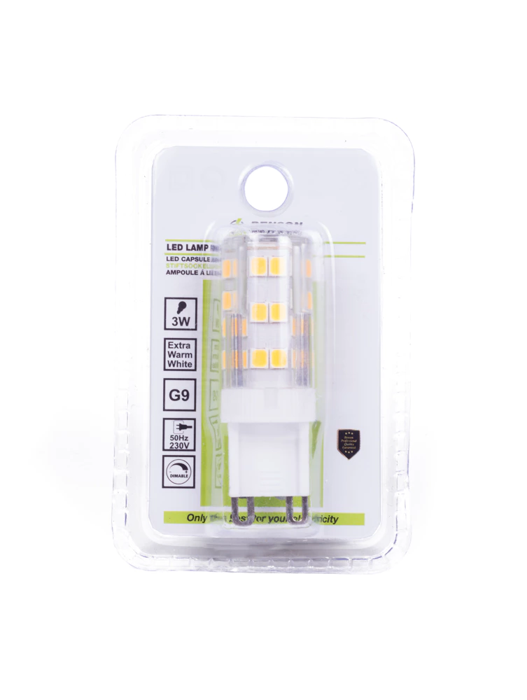 Capsule LED bi-broches G9 3W dimmable