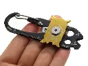 Porte-clés mousqueton couteau survie multitool 20i