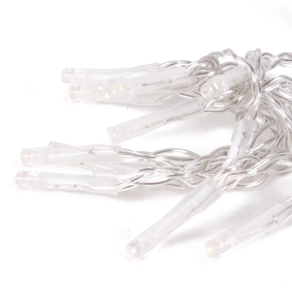 Rideau lumineux décoratif LED 154 LED 11 cordes IP