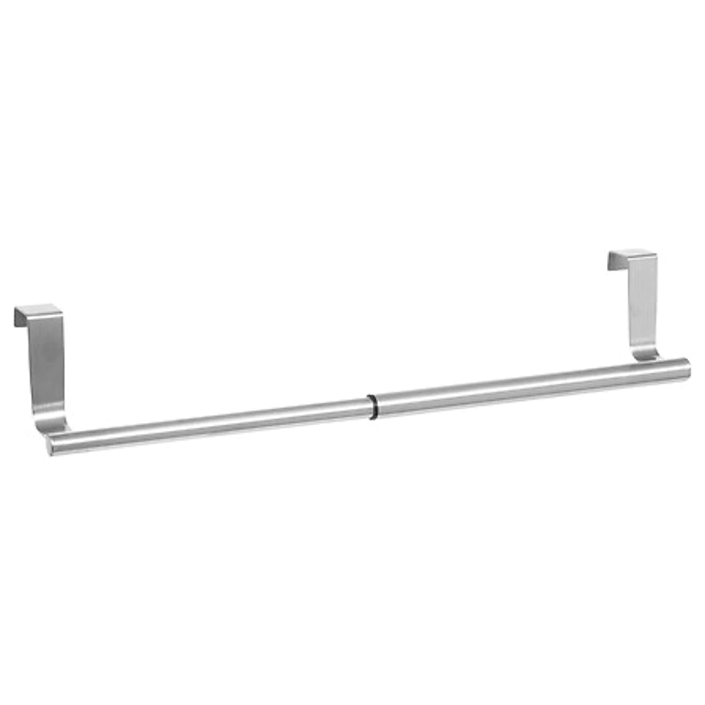 patere porte metal barre noxy, argent