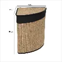 panier linge 48l angle nr stem, marron
