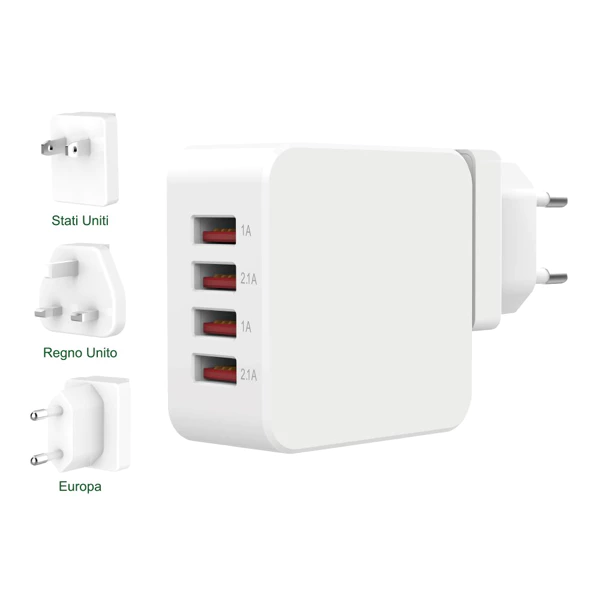 Kit chargeur de voyage universel