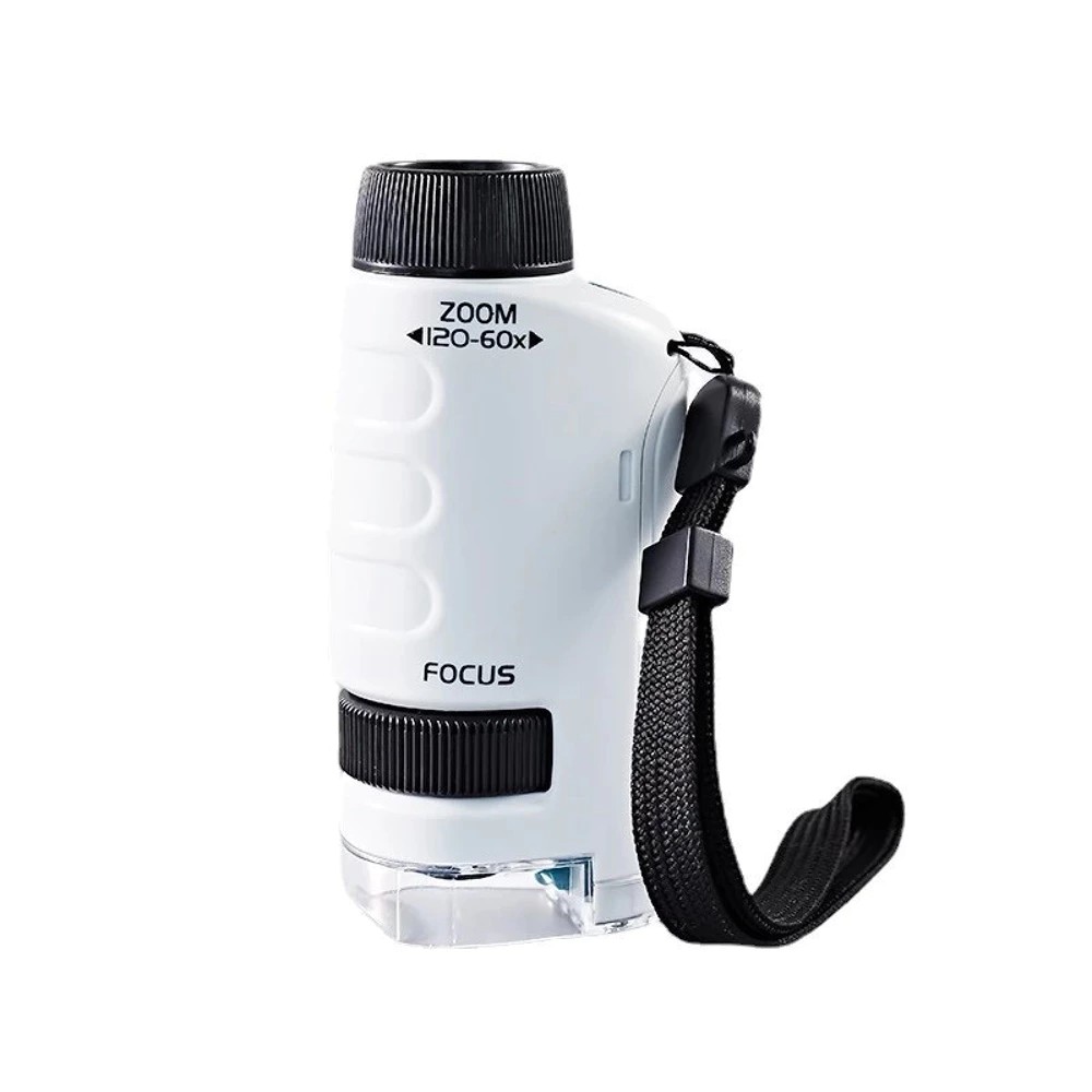 Microscope de poche avec grossissement 120X