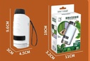 Microscope de poche avec grossissement 120X