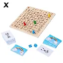 Opération mathématique de base, jeu éducatif, mult
