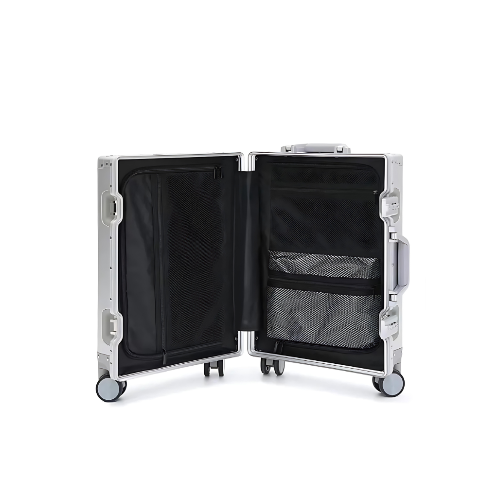 Valise Aluminium Tin Goose © Couleur 1870 Silver
