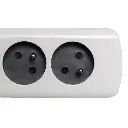 multiprise 4 terre 1,5m ip20