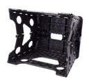 Pliant tabouret noir blanc petit 80 kg