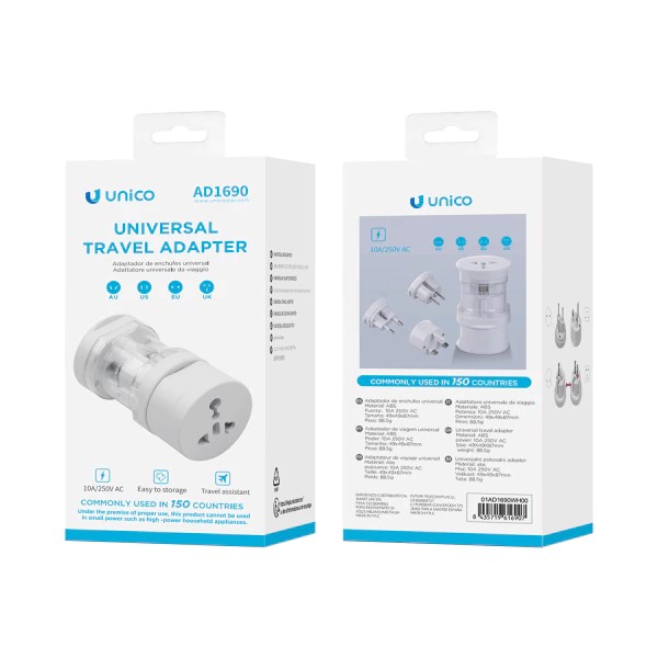 Adaptateur de voyage multifonction universel - Bla