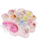 bague 15 pcs + accessoires 14x13x4 mix mc