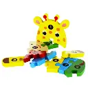 Puzzle Bois Girafe 10el 14x30 mc Feuille de Bois 8