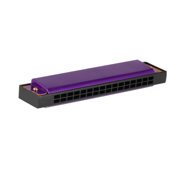 Harmonica métal/plastique 16x27x3 mix4 mc blister