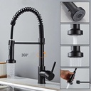 Robinet d'évier de cuisine télescopique