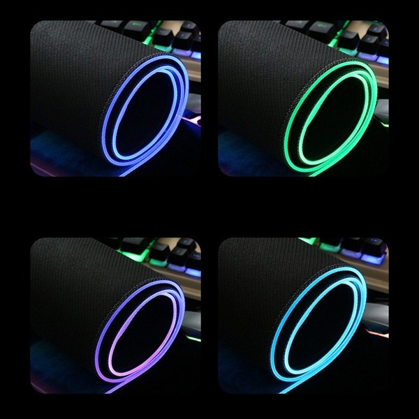 Tapis de souris Yelandar RGB LED World Map Gamer g