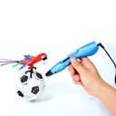 Stylo d'imprimante 3D avec matériau de remplis