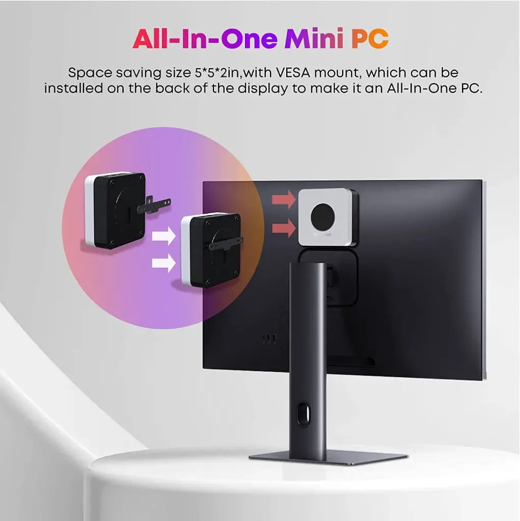 CHUWI LarkBox X Mini PC Intel AMD Ryzen 7 3750H 4.1Ghz 8G+256G Windows 11 Home