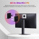 CHUWI LarkBox X Mini PC Intel AMD Ryzen 7 3750H 4.1Ghz 8G+256G Windows 11 Home