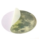 Autocollant LUNE qui brille dans le noir Diam20cm