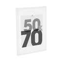 cadre photo bl eva 50x70 dis, blanc