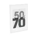 cadre photo bl eva 40x50 dis, blanc