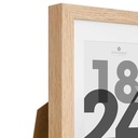 cadre photo naturel eva 18x24 dis, beige