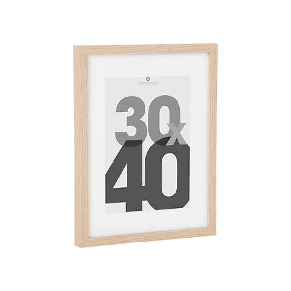 cadre photo naturel eva 30x40 dis, beige