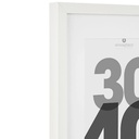cadre photo bl eva 30x40 dis, blanc