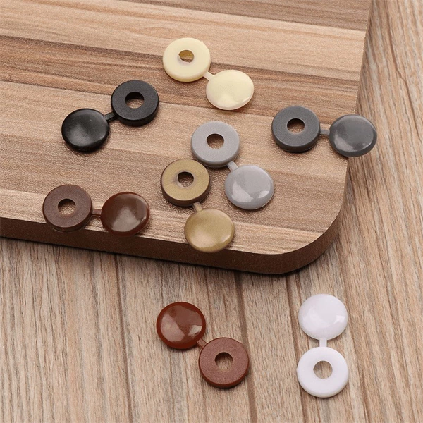 Vis Couverture bouchons (100 pièces) - marron