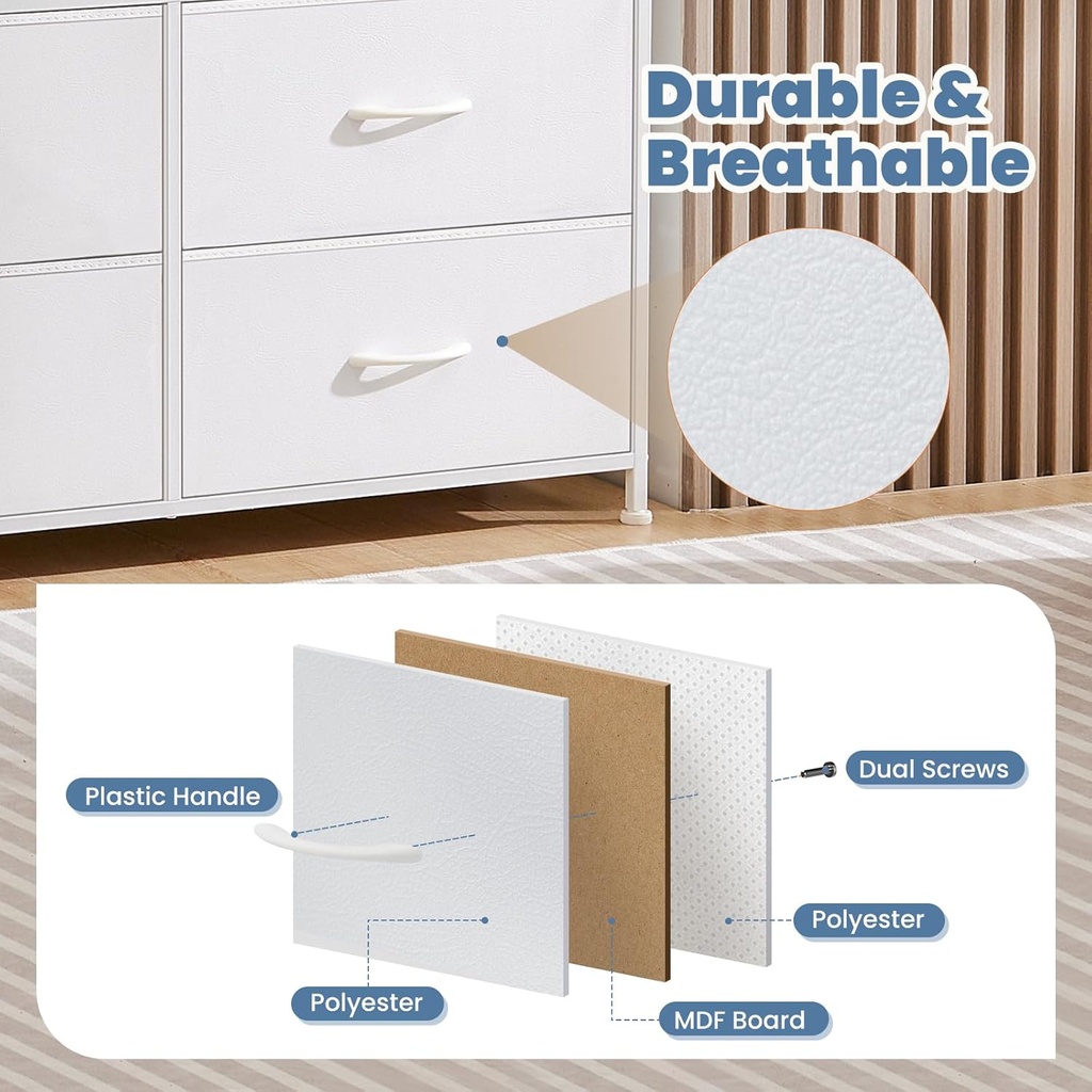 Commode DUMOS 9 tiroirs