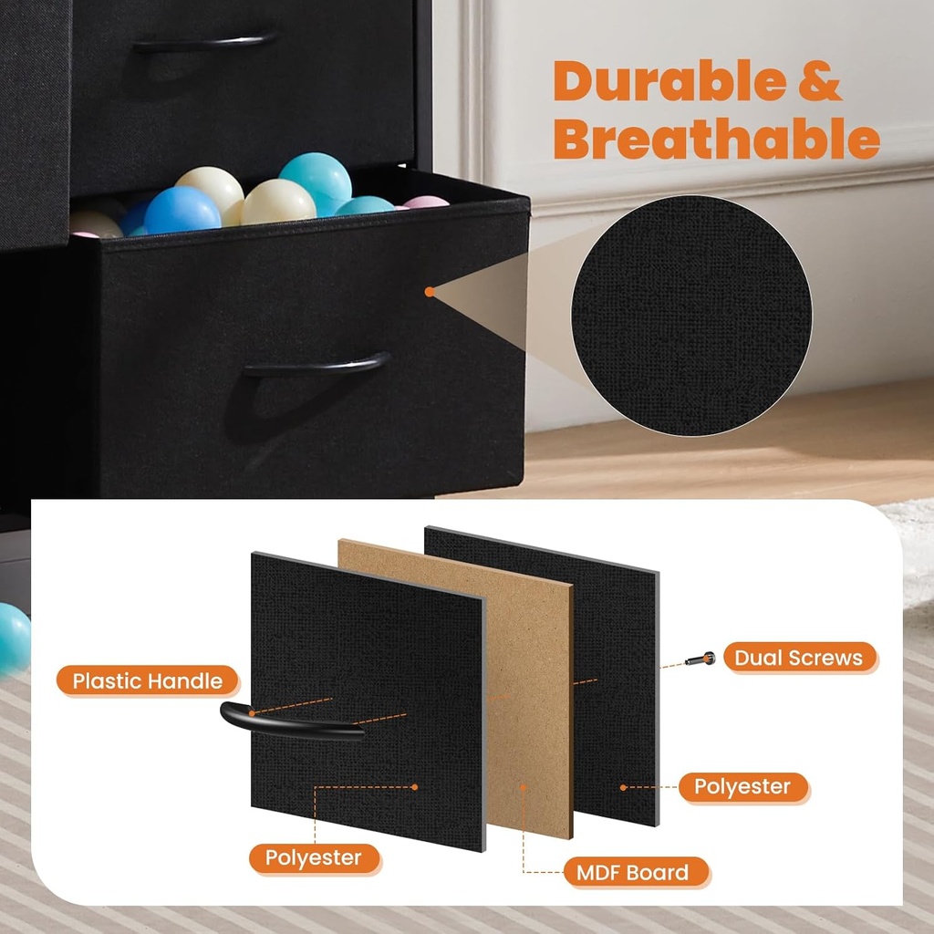 Commode 8 tiroirs