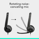 Casque audio Logitech H390 avec Micro