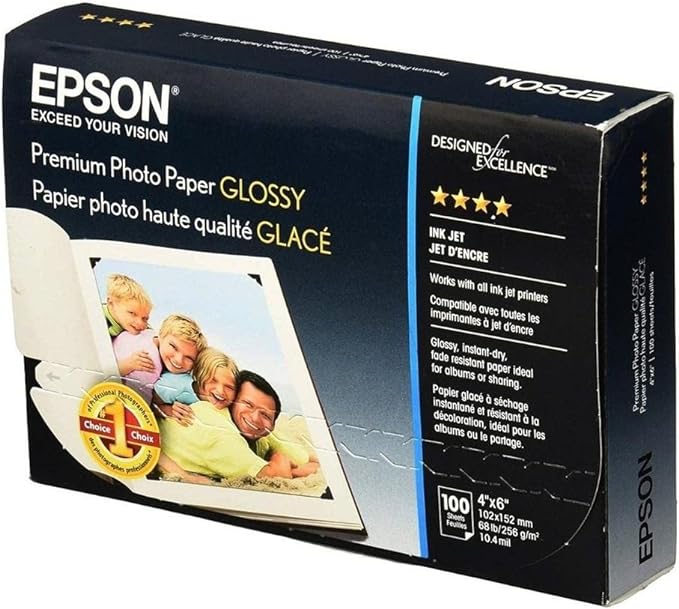 Papier Photo Epson 256g 100pieces