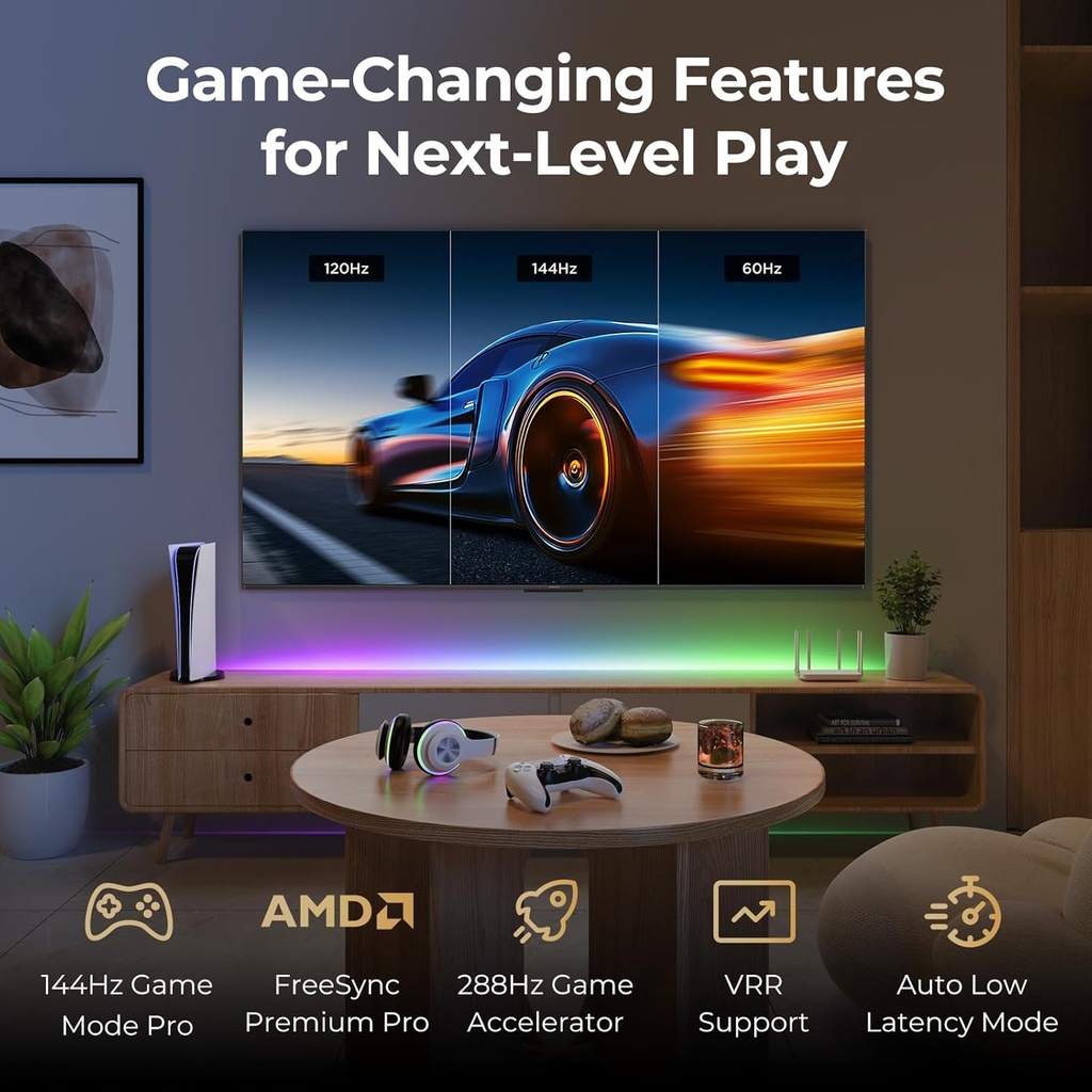 IFFALCON 65" miniLED 4K 144HZ dolby