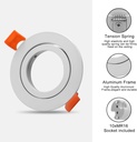 Pack de 10 Fixation led 