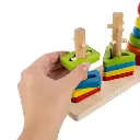 Trieur - puzzle en bois